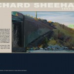 Richard Sheehan's postumous web site is being used as an archive of his paintings and promote an upcoming retrospective.