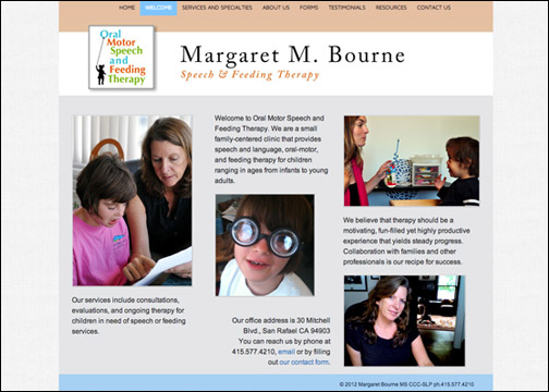 Margaret M. Bourne, Speech & Feeding Therapy