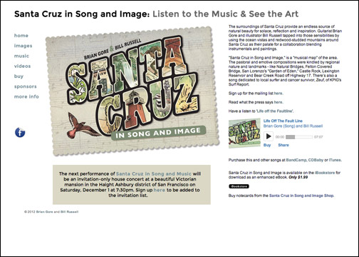 Santa Cruz in Song and Image
