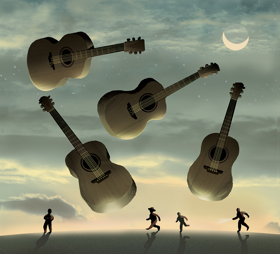 International Guitar Night site Bill Russell Design Blog